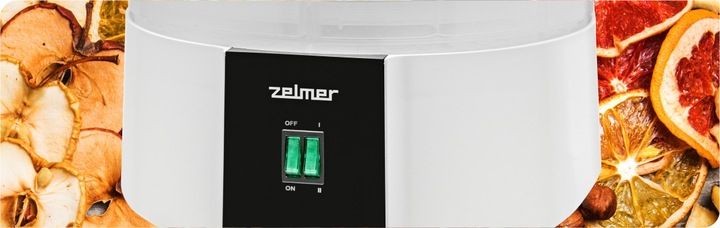 Suszarka spożywcza do grzybów Zelmer ZFD1010 520 W biała zdjęcie 3