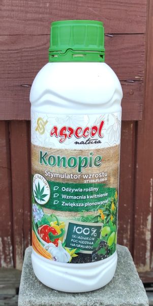 Agrecol stymulator wzrostu roślin Konopie 1 l zdjęcie 1