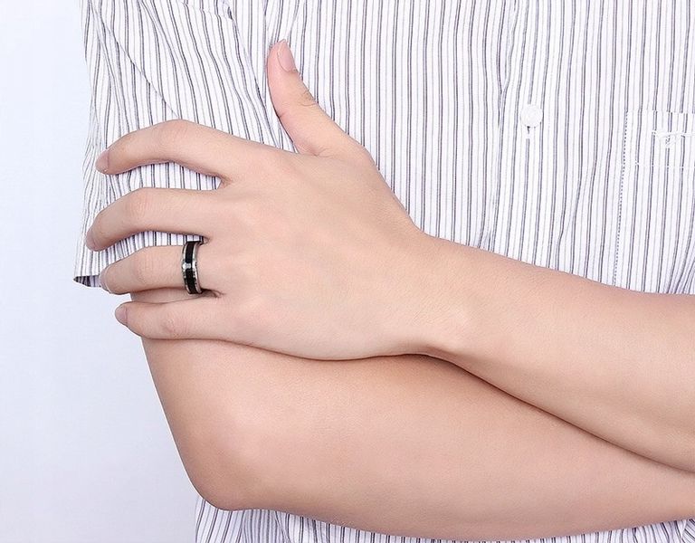 OBRĄCZKA PIERŚCIONEK z Wolframu WOLFRING EU19 US09 zdjęcie 7