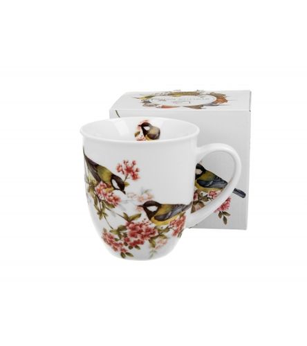 KUBEK PORCELANOWY DUO SIKORKI NA PREZENT 400 ML na Arena.pl