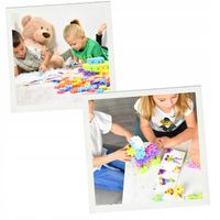 KLOCKI KONSTRUKCYJNE WAFLE MELI MAXI 100 EL CLASSIC PUZZLE GOFRY NA PREZENT