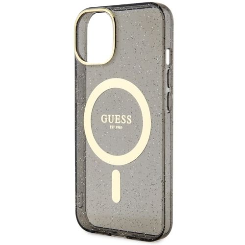 Etui Guess do iPhone 15, iPhone 14, iPhone 13, Czarny, MagSafe na Arena.pl