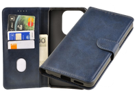 Etui portfel Wallet do Xiaomi Redmi Note 14 4G granatowy