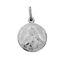 SREBRNY MEDALIK NAJŚWIĘTSZE SERCE JEZUSA PRÓBA SREBRA 925