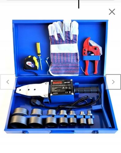 ZGRZEWARKA DO ZGRZEWANIA RUR PP PCV 2850W MATRYCE ZESTAW MOCNA SOLIDNA na Arena.pl