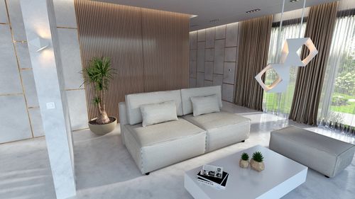 Sofa Tissa + Pufa / POSO 55 na Arena.pl