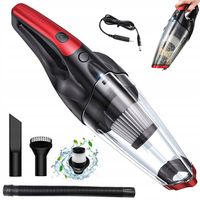 ODKURZACZ SAMOCHODOWY BEZPRZEWODOWY RĘCZNY HEPA 120W 6200PA