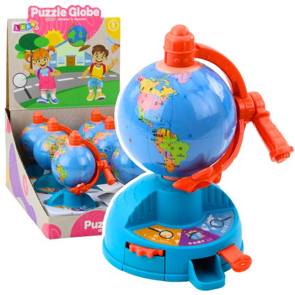 Mini Globus Obrotowe Koło Zębate Ruchomy Samolot zdjęcie 1