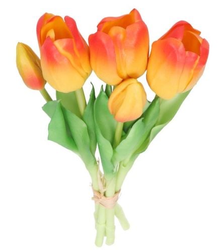 TULIPANY BUKIET TULIPANÓW GUMOWE GUMOWANE JAK ŻYWE na Arena.pl