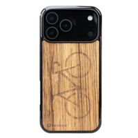 drewniane etui bewood do iphone 17 pro max rower limba