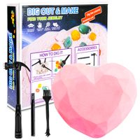 Mały archeolog wykopaliska kopalnia diamentów