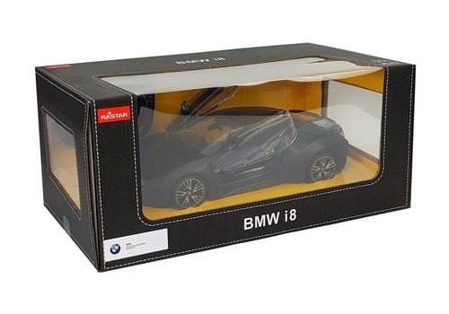 Auto R/C BMW i8 Rastar 1:14 Czarny Drzwi Automatyczne na Arena.pl
