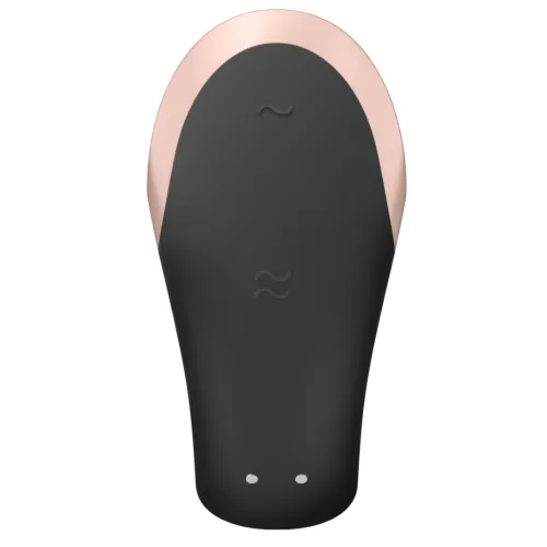 satisfyer double love black - model dla par, sterowanie aplikacją i pilotem na Arena.pl