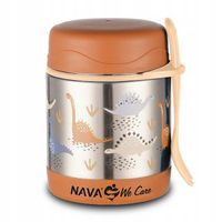 NAVA pojemnik obiadowy LUNCH BOX 350 ml brąz We Care