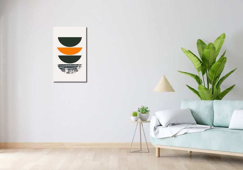 Obraz 40x70cm Gra Tekstur zdjęcie 2