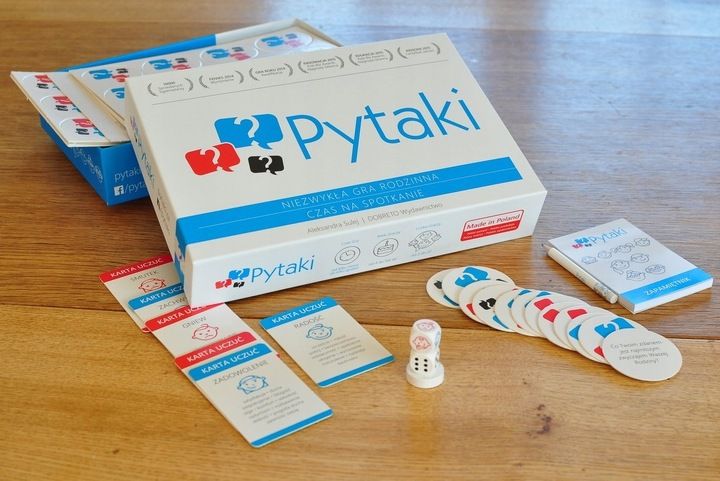 Pytaki. Gra planszowa zdjęcie 16