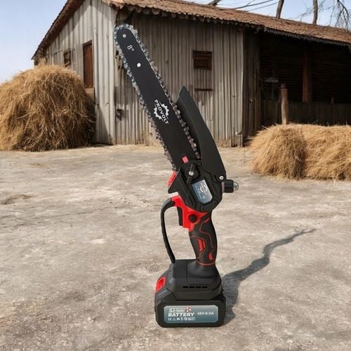 PIŁA ŁAŃCUCHOWA BEZSZCZOTKOWA AKUMULATOROWA PILARKA 6" + 8" CALI 2 AKU na Arena.pl