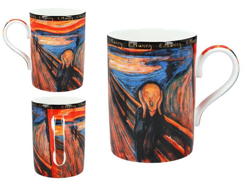 Kubek - E. Munch, Krzyk (CARMANI) zdjęcie 2