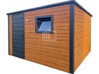 Schowek domek ogrodowy 3x2m drzwi okno drewnopodobny  ID999