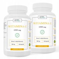 Witamina C 1000mg Kwas L-Askorbinowy MOCNA 120 kapsułek