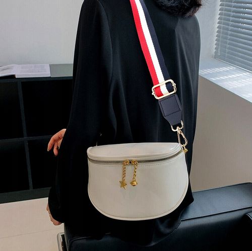 Regulowany Szeroki Pasek Do Torby Torebki Parciany na Arena.pl