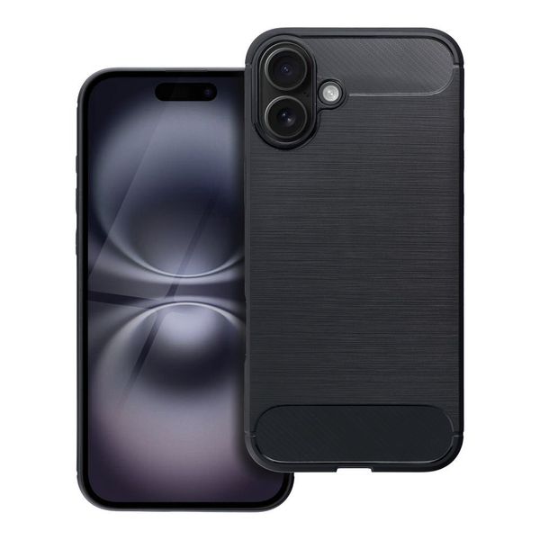 Futerał CARBON do IPHONE 16 Plus czarny zdjęcie 1