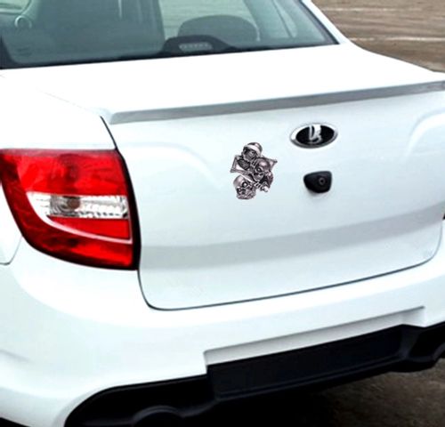 Skrytobójca wlepka sztylet Vinyl ślepiec naklejka Kostucha Śmierć Ciii ... na Arena.pl