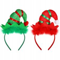 OPASKA ŚWIĄTECZNA CZAPKA ŚWIĄTECZNA 2 SZT.