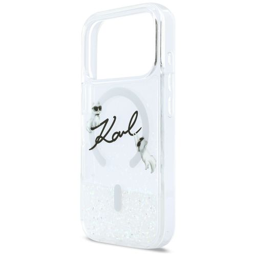 etui karl lagerfeld liquid glitter karl  script logo magsafe do na Arena.pl
