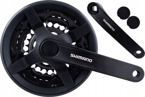SHIMANO Łańcuch Wonobieg Korba 48/38/28 7-Rrzędowy Zestaw Napędu Do Roweru na Arena.pl