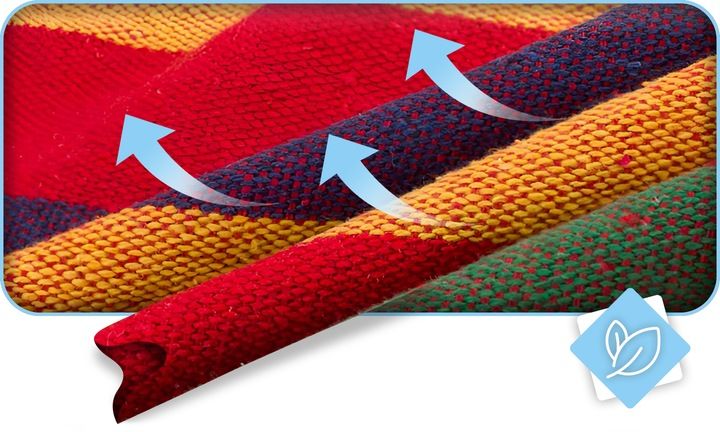 HAMAK OGRODOWY 2 OSOBOWY HUŚTAWKA XXL MOCNY WZMOCNIONY PAŁĄK DUŻY + TORBA zdjęcie 8