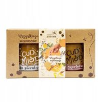 Bartnik Cud miód Mix 2 smaków szarlotka-piernik + pudełko ozdobne