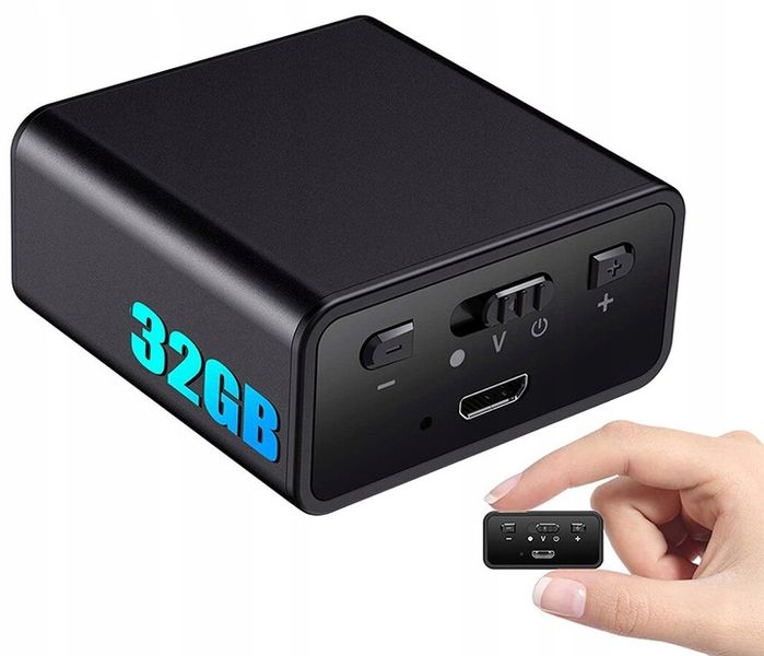 DYKTAFON PODSŁUCH SZPIEGOWSKI USB DETEKCJA 32GB zdjęcie 1