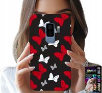 ETUI DO SAMSUNG GALAXY S9 PLUS - KOKARDKI CZERWONO BIAŁE MYSZKA, WZORY