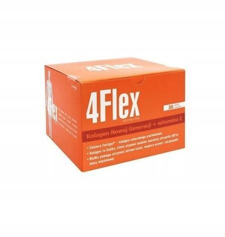 KOLAGEN NA STAWY 4FLEX SASZETKI 30 SZTUK na Arena.pl