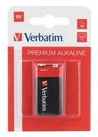 Verbatim ALKALINE BATTERY 9V 1 PACK