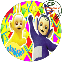 Opłatek na tort - Teletubisie