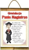 dyplom - gratulacje panie magistrze