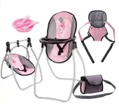 BAYER 9w1 zestaw akcesoriów dla lalki 63608AB