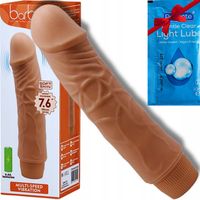 WIBRATOR DAMSKI DILDO DUŻY REALISTYCZNY PENIS SEX MASAŻER + GRATIS ŻEL