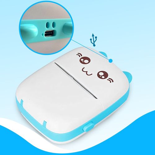 MINI DRUKARKA TERMICZNA DRUKUŚ ORYGINALNY DO ZDJĘĆ PRZENOŚNA KOTEK 11 ROLEK na Arena.pl