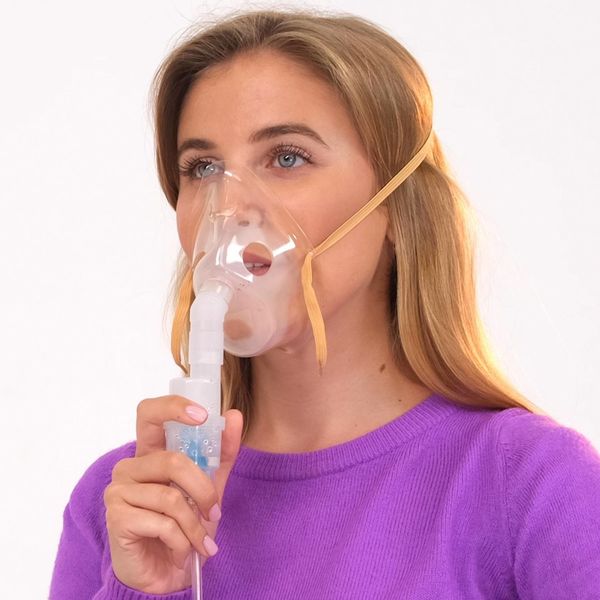 Inhalator tłokowy LD-212C biały zdjęcie 4