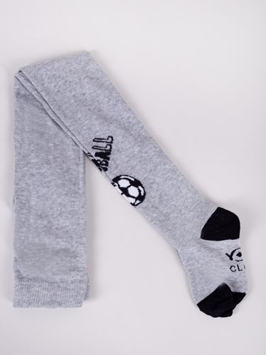 Rajstopy chłopięce bawełniane we wzory 3PAK 116-122 YOCLUB na Arena.pl