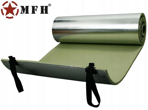 Karimata Mata izolacyjna wojskowa MFH Aluminium 200 cm x 50 cm x 1 cm Olive na Arena.pl
