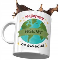Dla Agenta Kubek Na Urodziny Imieniny Na Prezent Z Nadrukiem Ze Zdjęciem