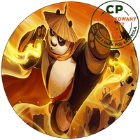 Opłatek na tort Kung fu Panda