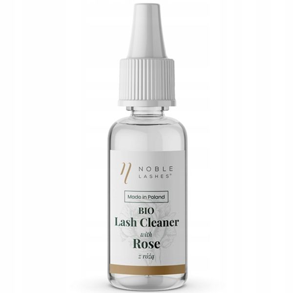 CLEANER DO RZĘS BIO Z RÓŻĄ NOBLE LASHES 10Ml zdjęcie 1