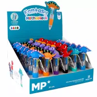 DŁUGOPIS MINI 4W1 0,7MM DINOZAURY MAIN PAPER