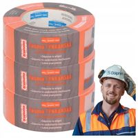 Taśma Tynkarska Malarska Pomarańczowa Blue Dolphin do Elewacji 24mmx50m 3x