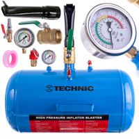Inflator do pompowania kół opon zbiornik 40L - Zawór Bezpieczeństwa
